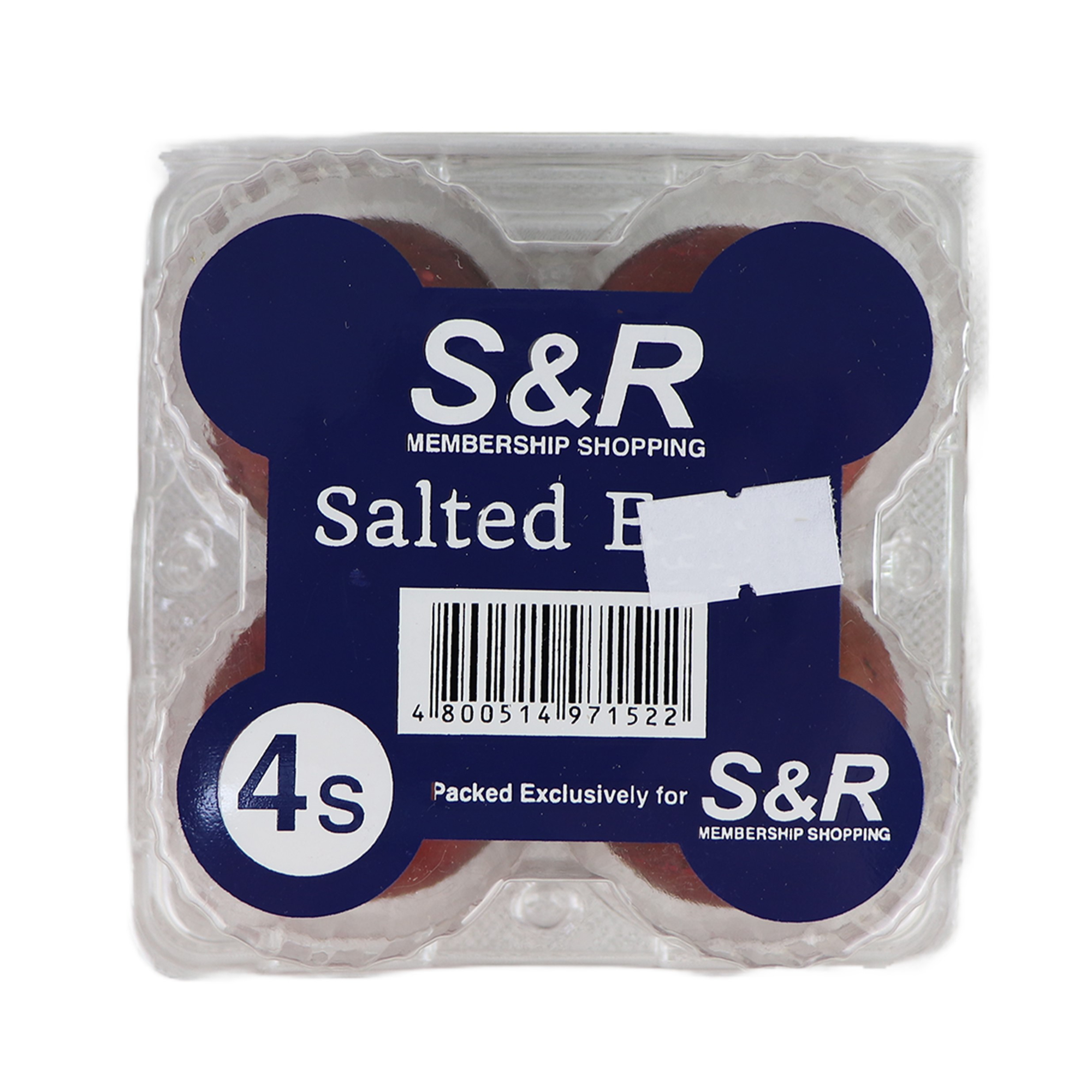 S&R Salted Eggs 4pcs S&R Salted Eggs 4pcs